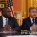 Secretary of State Antony Blinken, speaks during a strategic dialogue meeting with Britain’s Foreign Secretary David Lammy at the Foreign, Commonwealth and Development Office (FCDO) in London, Britain, September 10, 2024.  Alberto Pezzali/Pool via REUTERS